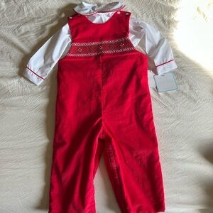 Baby Boy Christmas Peter Pan Vintage Style Jumper